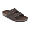 White Mountain Helga Footbeds Sandal-Brown