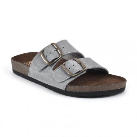 White Mountain Helga Footbeds Sandal-Light Blue