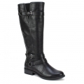 White Mountain Loyal Tall Boot-Black