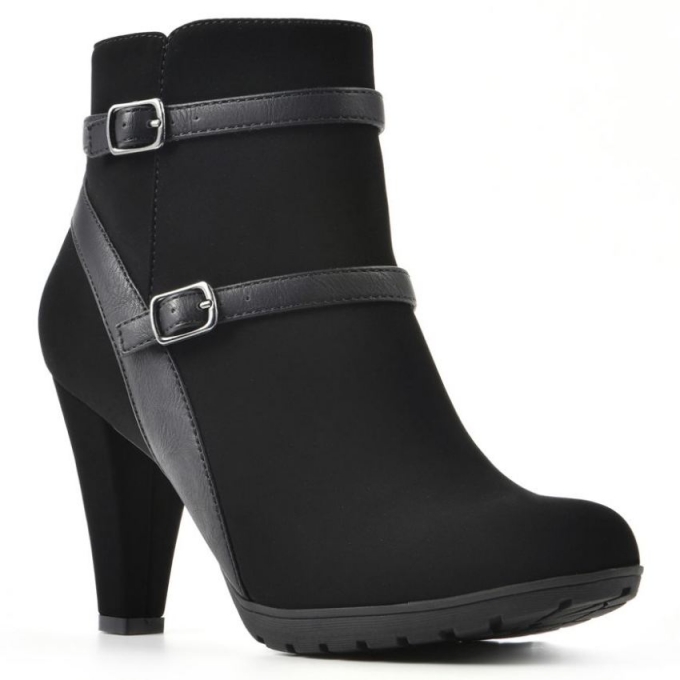 White Mountain Sebella Bootie-Black