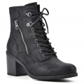 White Mountain Dorian Bootie-Black