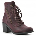 White Mountain Dorian Bootie-Bordo