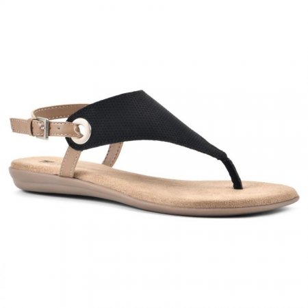 White Mountain London Sandal-Black