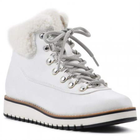 White Mountain Cozy Bootie-White