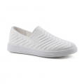 White Mountain Courage Knit Sneaker-White