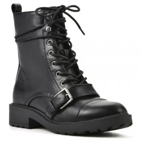 White Mountain Decree Combat Boot-Black
