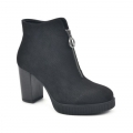 White Mountain Thoughtful Bootie-Black