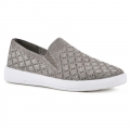 White Mountain Utopia Fabric Sneaker-Silver