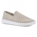 White Mountain Utopia Fabric Sneaker-Taupe