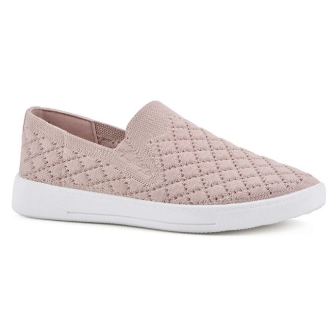 White Mountain Utopia Fabric Sneaker-Mauve