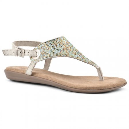 White Mountain London Ii Sandal-Blue/Green Multi