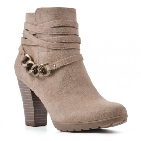 White Mountain Sammuel Bootie-Sand Fabric