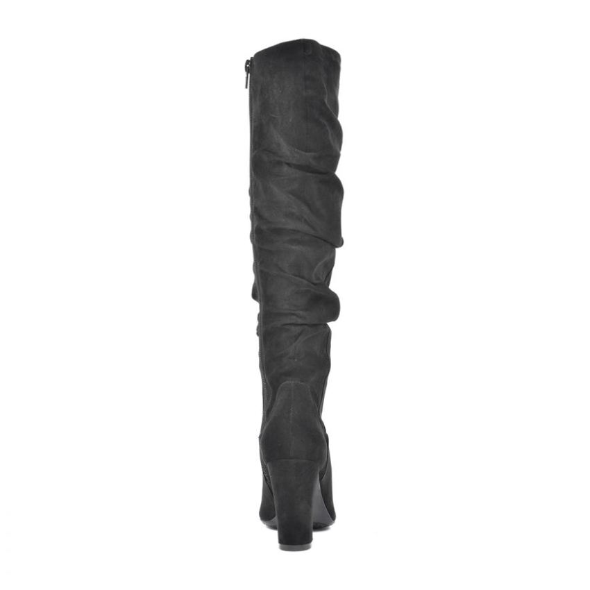 White Mountain Compassion Tall Boot-Black